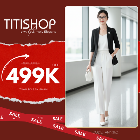 Áo Vest Nữ Titishop ANN362 sọc