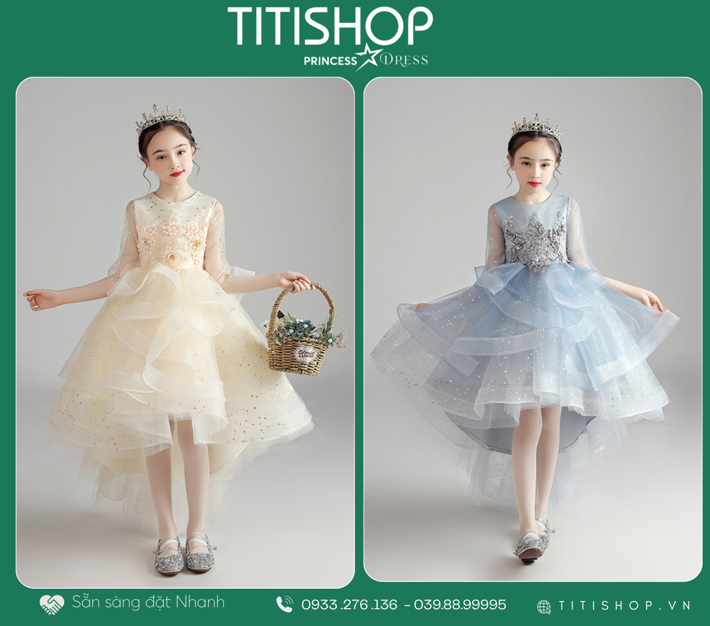 Đầm Công Chúa Đuôi Cá TITISHOP - 028
