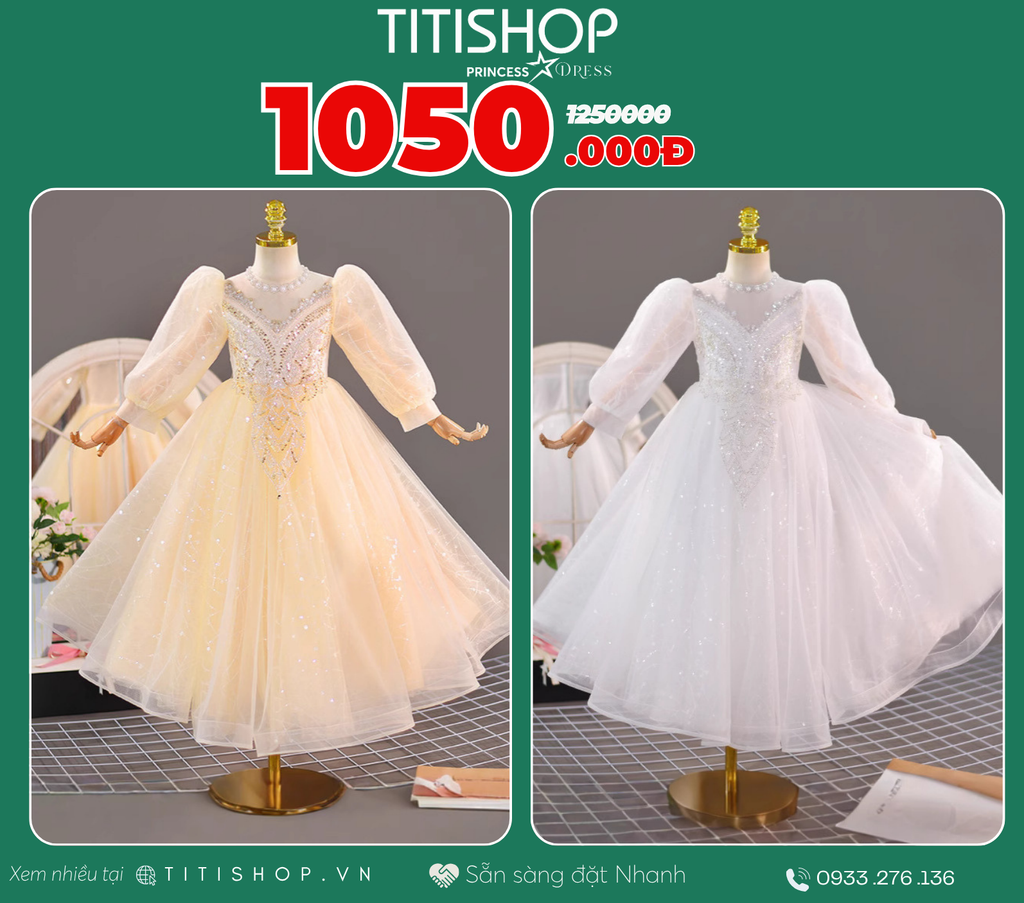 Đầm Công Chúa Titishop Tiết Kiệm