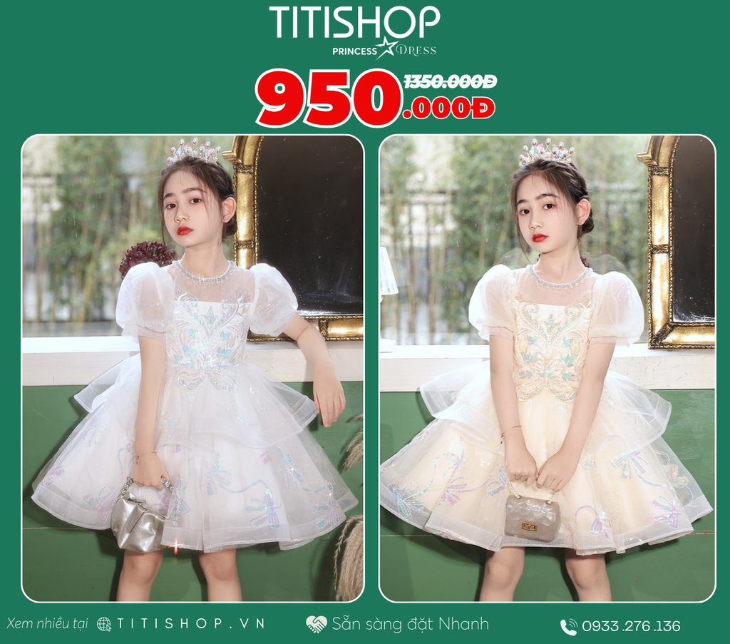 Đầm Công Chúa Titishop Tiết Kiệm