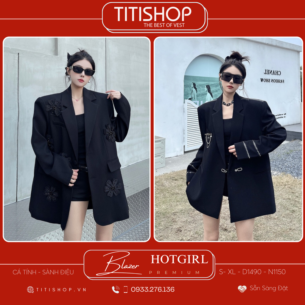 Áo Blazer Hotgirl  (S-XL)