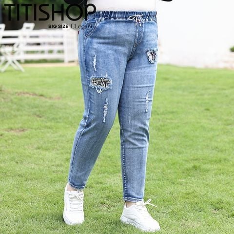 Quần JEAN Nữ Big Size ( 40-120KG ) Tại TITISHOP - 021