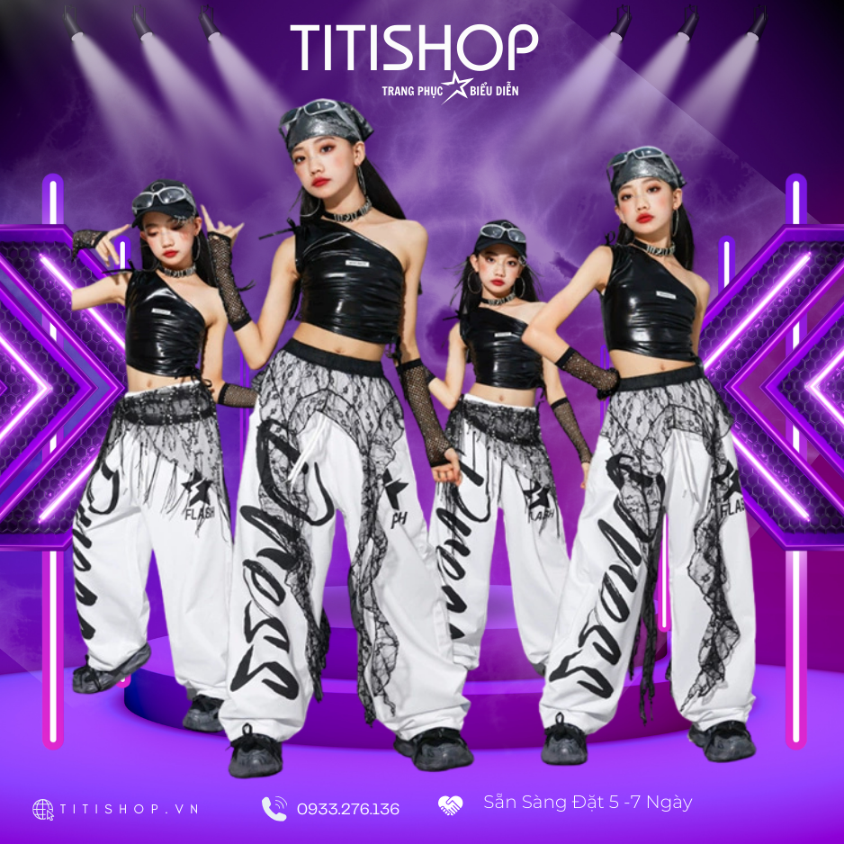 Sét Biểu Diễn Bé Gái Titishop ( Đặt 5-7 Ngày )