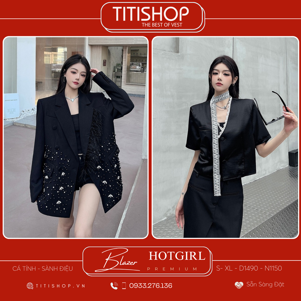 Áo Blazer Hotgirl  (S-XL)