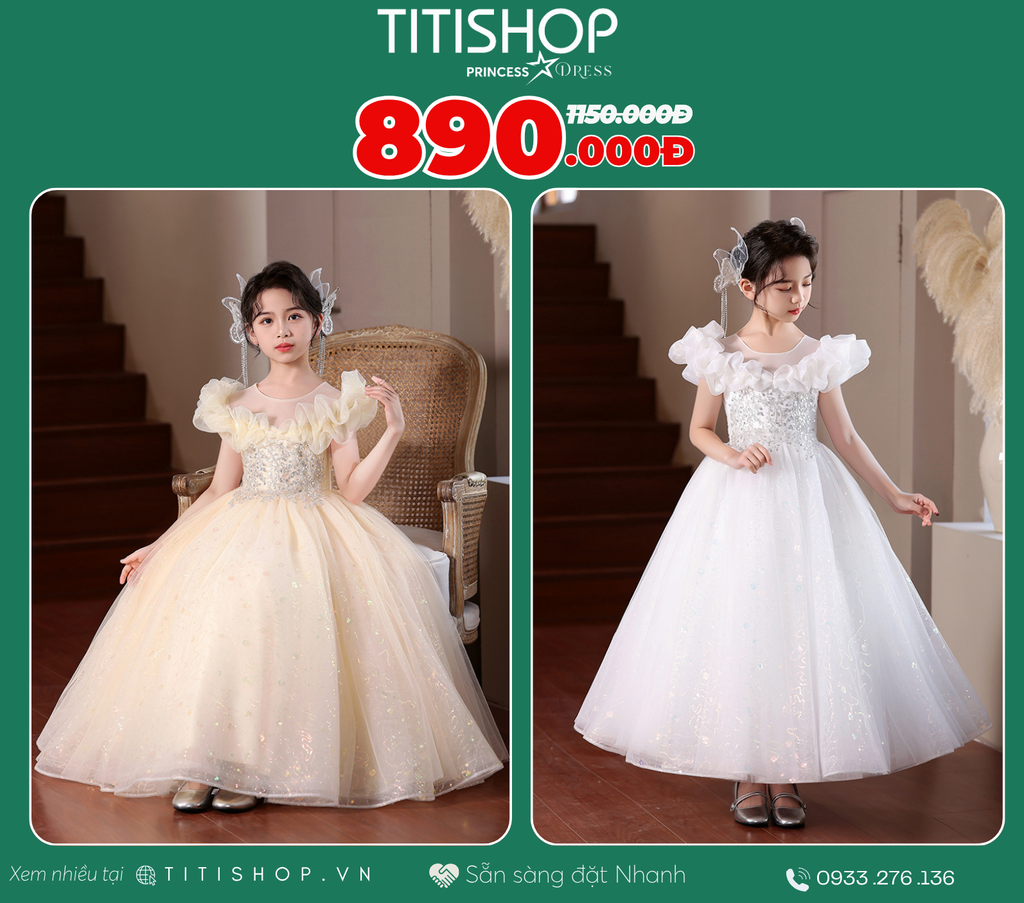 Đầm Công Chúa Titishop Tiết Kiệm