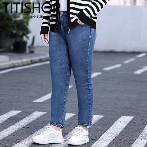 Quần JEAN Nữ Big Size ( 40-120KG ) Tại TITISHOP - 027