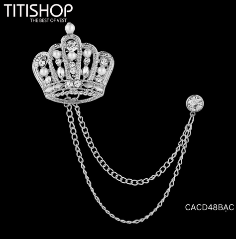 Cài Áo Vest Nam TITISHOP CACD48