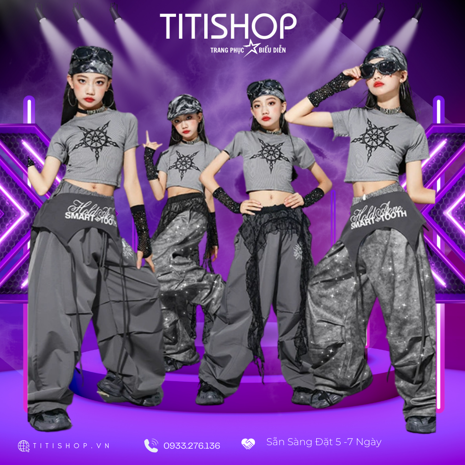 Sét Biểu Diễn Bé Gái Titishop ( Đặt 5-7 Ngày )