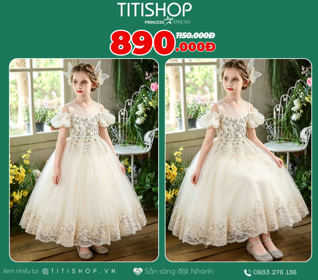 Đầm Công Chúa Titishop Tiết Kiệm