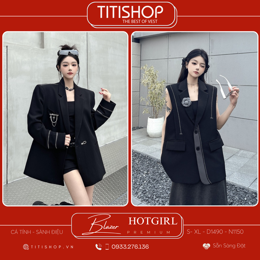 Áo Blazer Hotgirl  (S-XL)