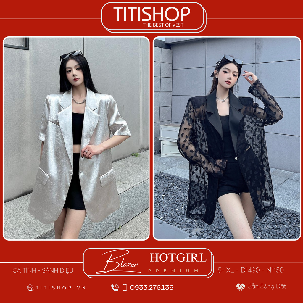 Áo Blazer Hotgirl  (S-XL)