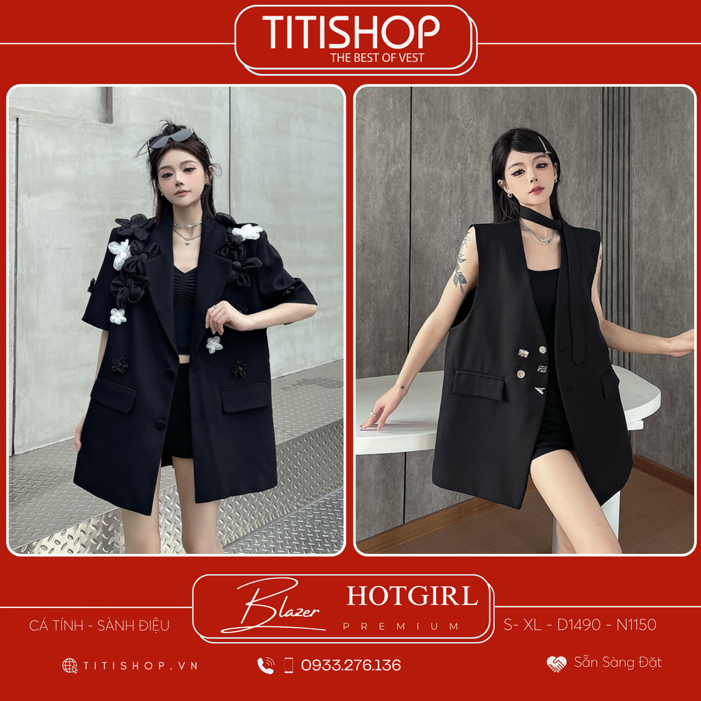 Áo Blazer Hotgirl  (S-XL)