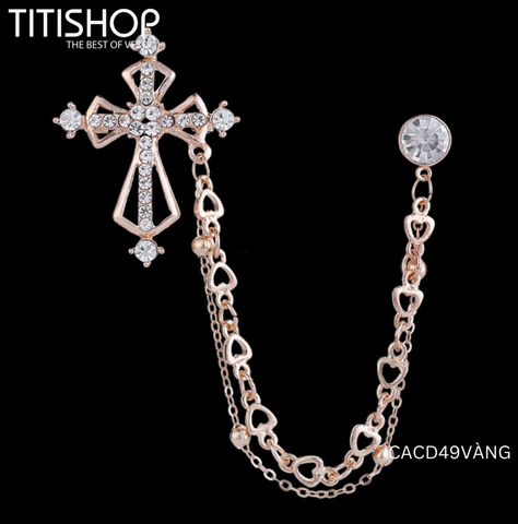 Cài Áo Vest Nam TITISHOP CACD49
