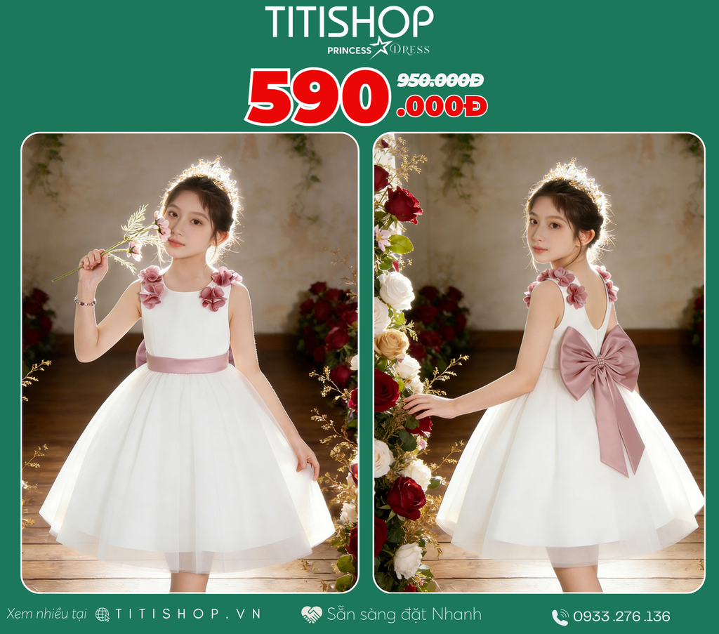 Đầm Công Chúa Titishop Tiết Kiệm