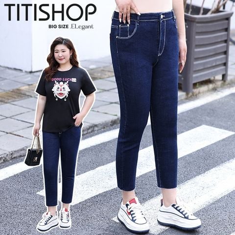 Quần JEAN Nữ Big Size ( 40-120KG ) Tại TITISHOP - 028