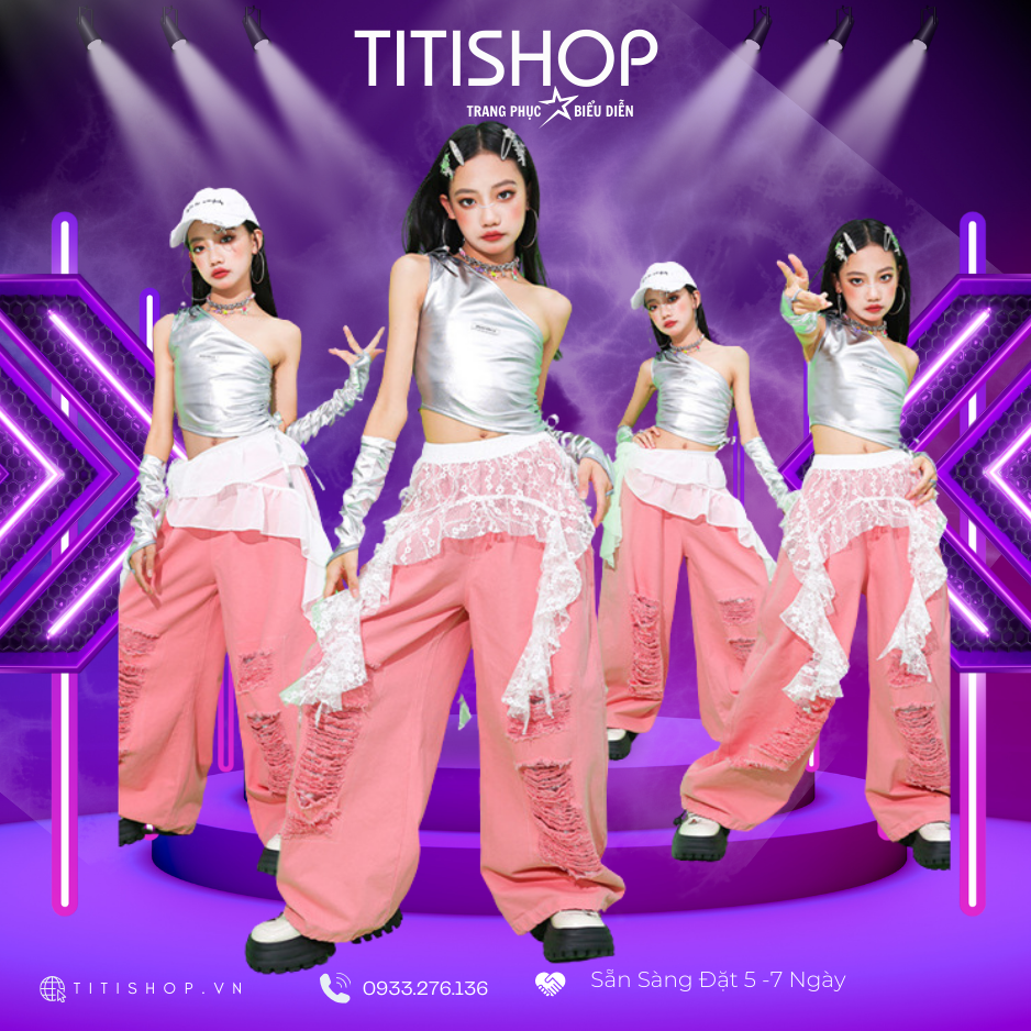 Sét Biểu Diễn Bé Gái Titishop ( Đặt 5-7 Ngày )