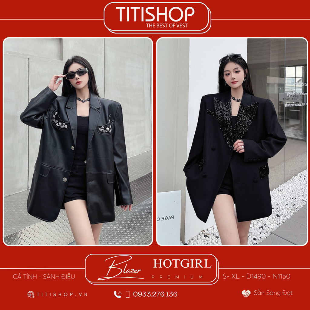 Áo Blazer Hotgirl  (S-XL)