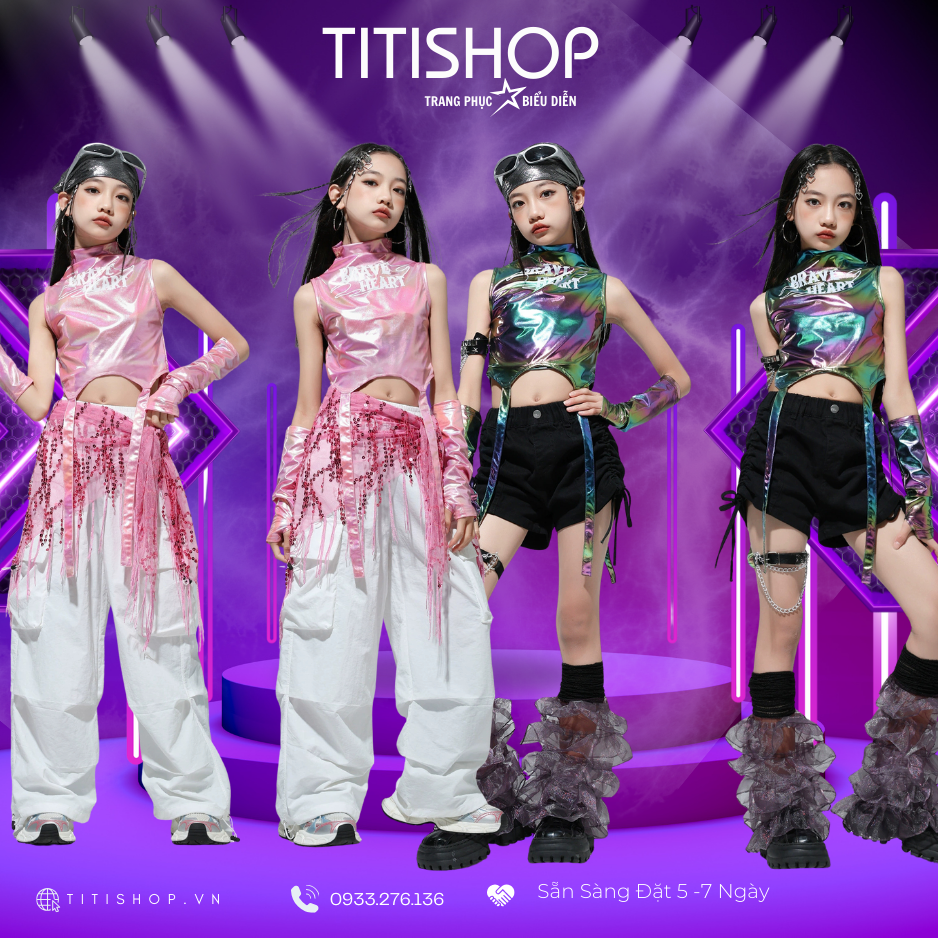 Sét Biểu Diễn Bé Gái Titishop ( Đặt 5-7 Ngày )