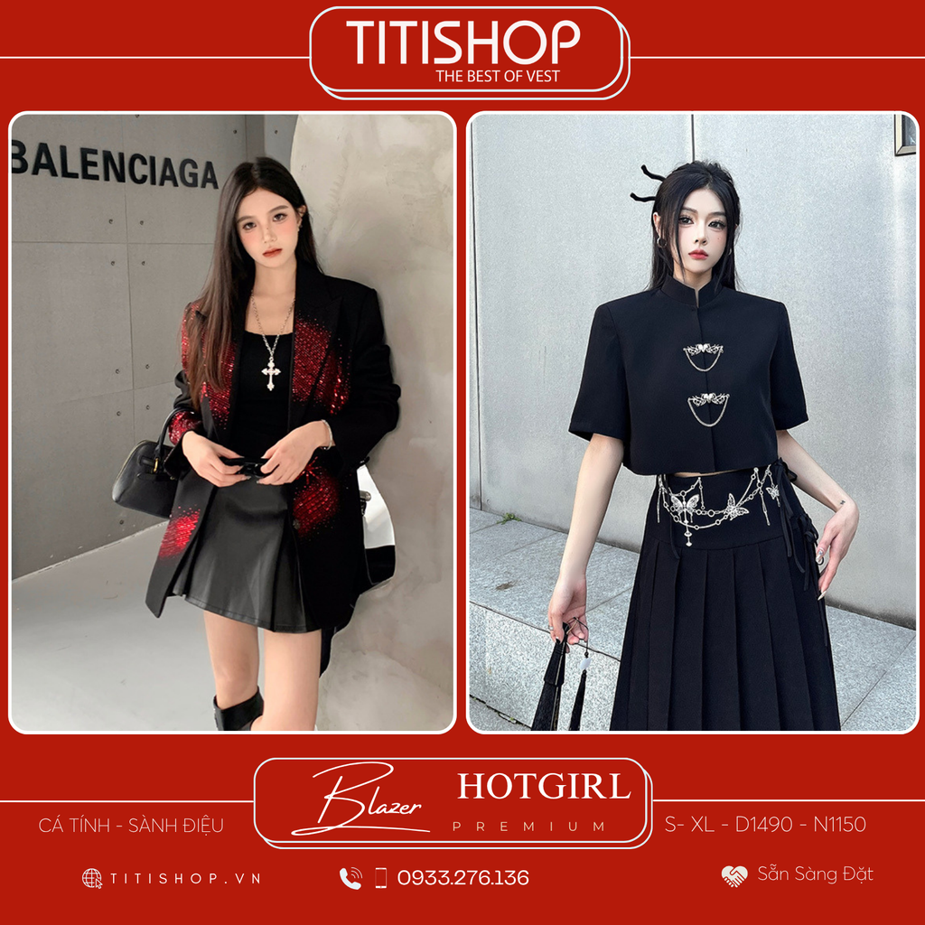 Áo Blazer Hotgirl  (S-XL)