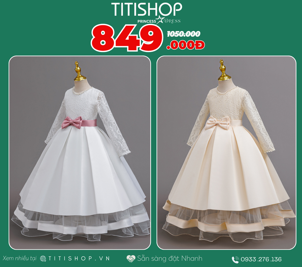 Đầm Công Chúa Titishop Tiết Kiệm