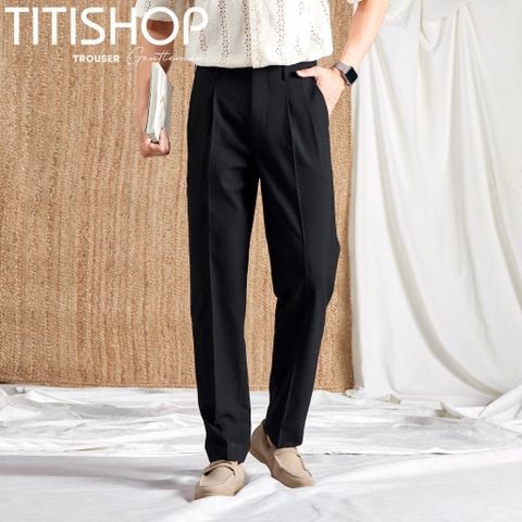 Quần Tây SIDETAB LINEN  QST Titishop ( Slimfit )