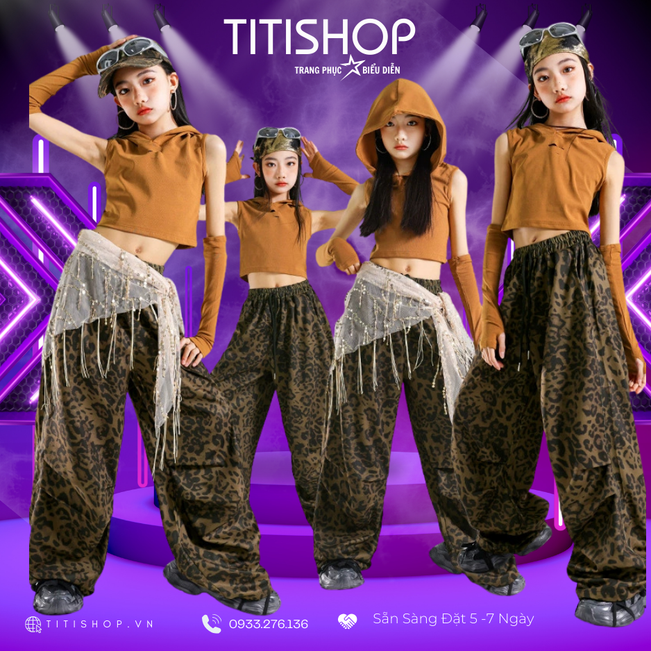 Sét Biểu Diễn Bé Gái Titishop ( Đặt 5-7 Ngày )