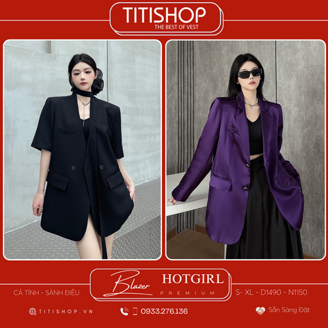 Áo Blazer Hotgirl  (S-XL)