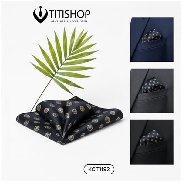 Pocket Square Titishop (Khăn Cài Túi ) - 007