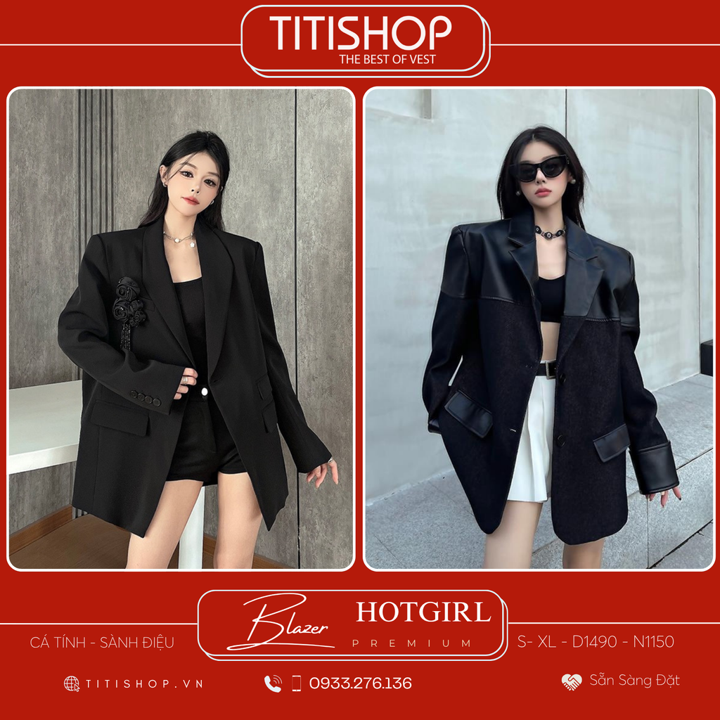 Áo Blazer Hotgirl  (S-XL)