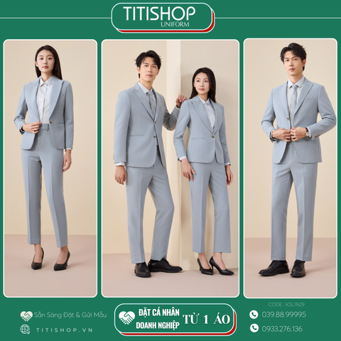 Đồng Phục Veston TITISHOP May Sẵn