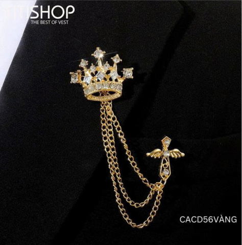 Cài Áo Vest Nam TITISHOP CACD56
