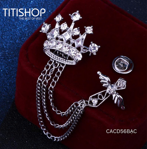 Cài Áo Vest Nam TITISHOP CACD56