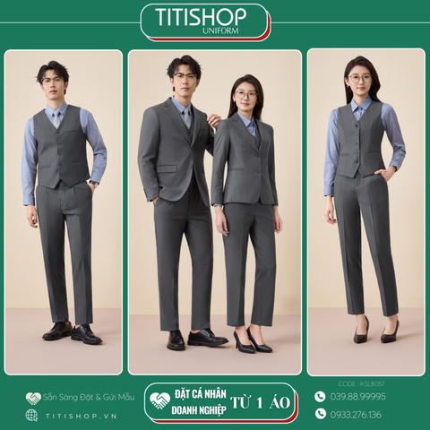 Đồng Phục Veston TITISHOP May Sẵn