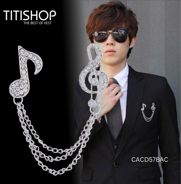 Cài Áo Vest Nam TITISHOP CACD57