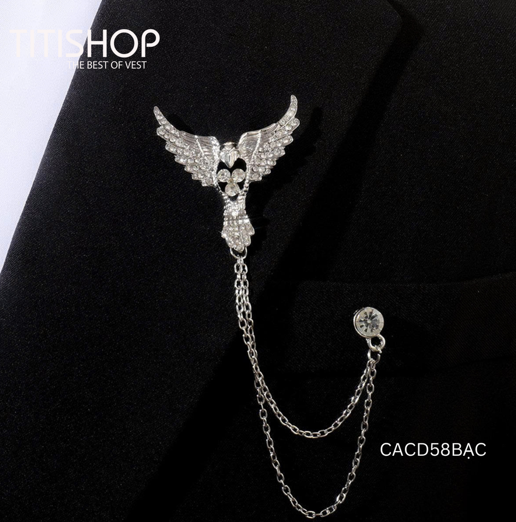 Cài Áo Vest Nam TITISHOP CACD58