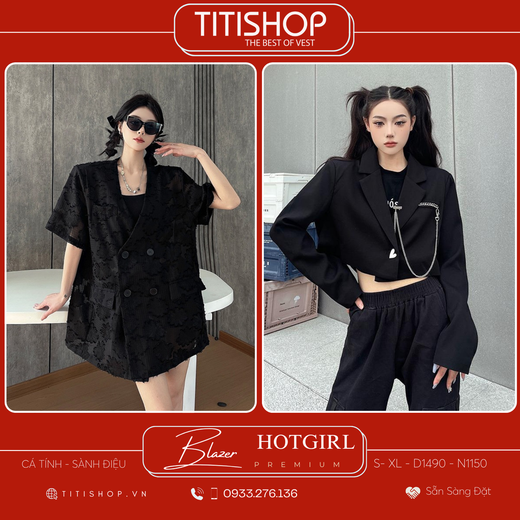 Áo Blazer Hotgirl  (S-XL)