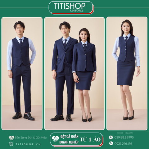 Đồng Phục Veston TITISHOP May Sẵn
