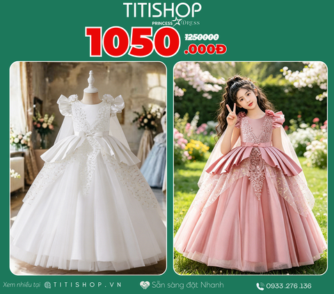 Đầm Công Chúa Titishop Tiết Kiệm