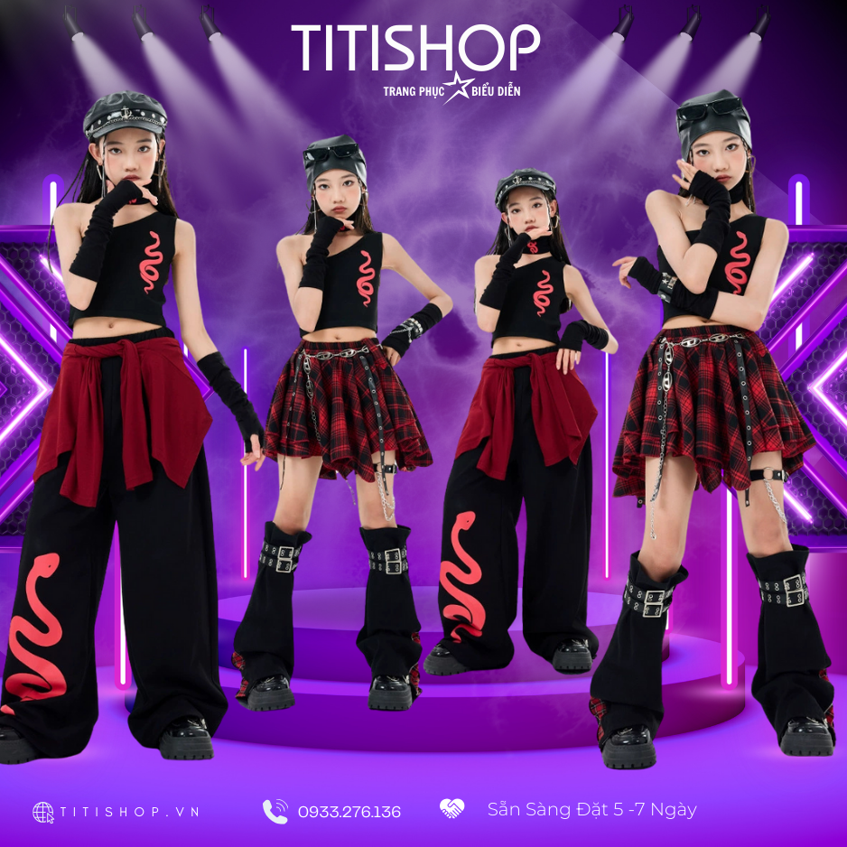 Sét Biểu Diễn Bé Gái Titishop ( Đặt 5-7 Ngày )