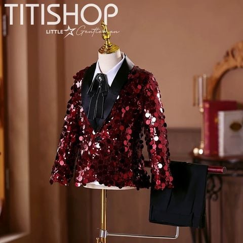Vest Biểu Diễn Catwalk Bé Trai Titishop - 016