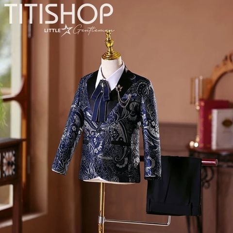 Vest Biểu Diễn Catwalk Bé Trai Titishop - 017