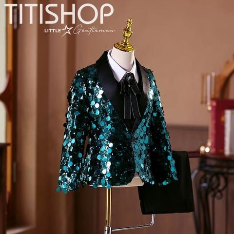 Vest Biểu Diễn Catwalk Bé Trai Titishop - 020