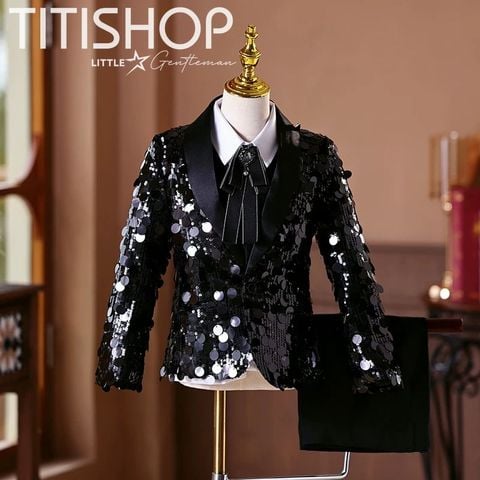 Vest Biểu Diễn Catwalk Bé Trai Titishop - 021