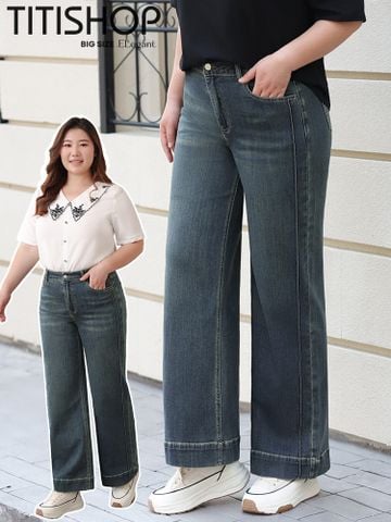Quần JEAN Nữ Big Size ( 40-120KG ) Tại TITISHOP - 035