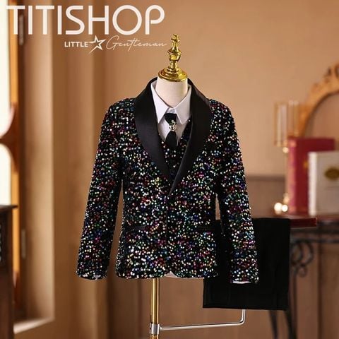 Vest Biểu Diễn Catwalk Bé Trai Titishop - 026