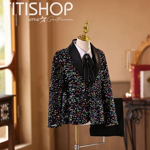 Vest Biểu Diễn Catwalk Bé Trai Titishop - 026
