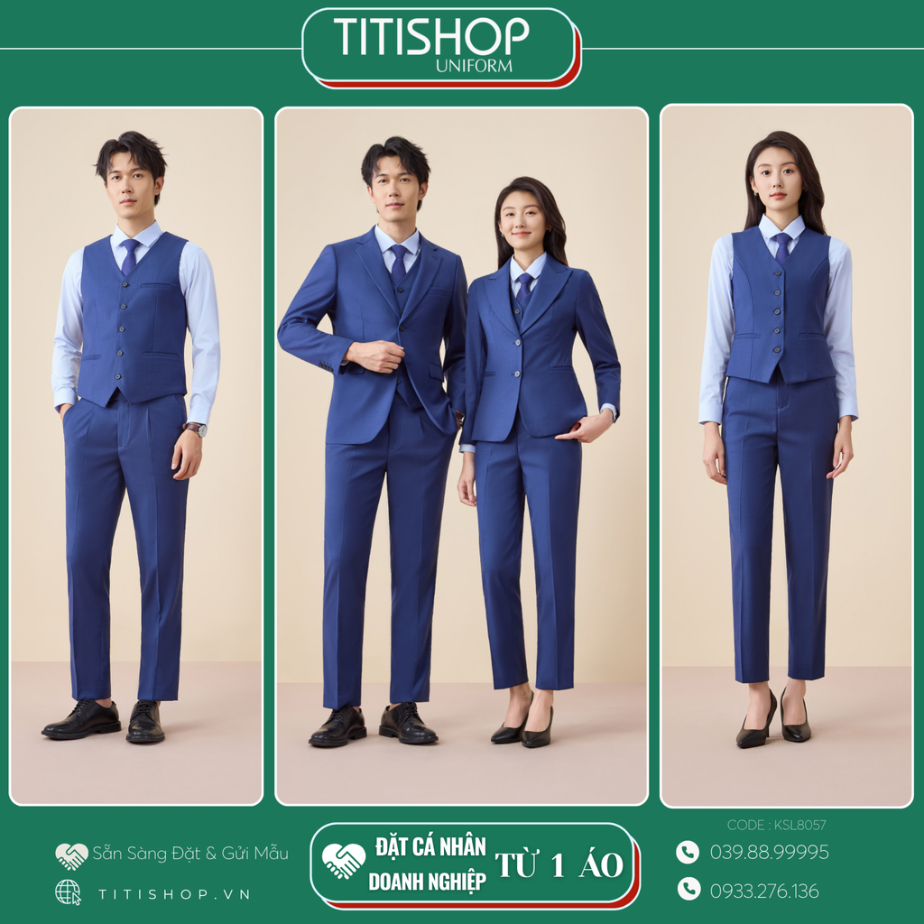 Đồng Phục Veston TITISHOP May Sẵn