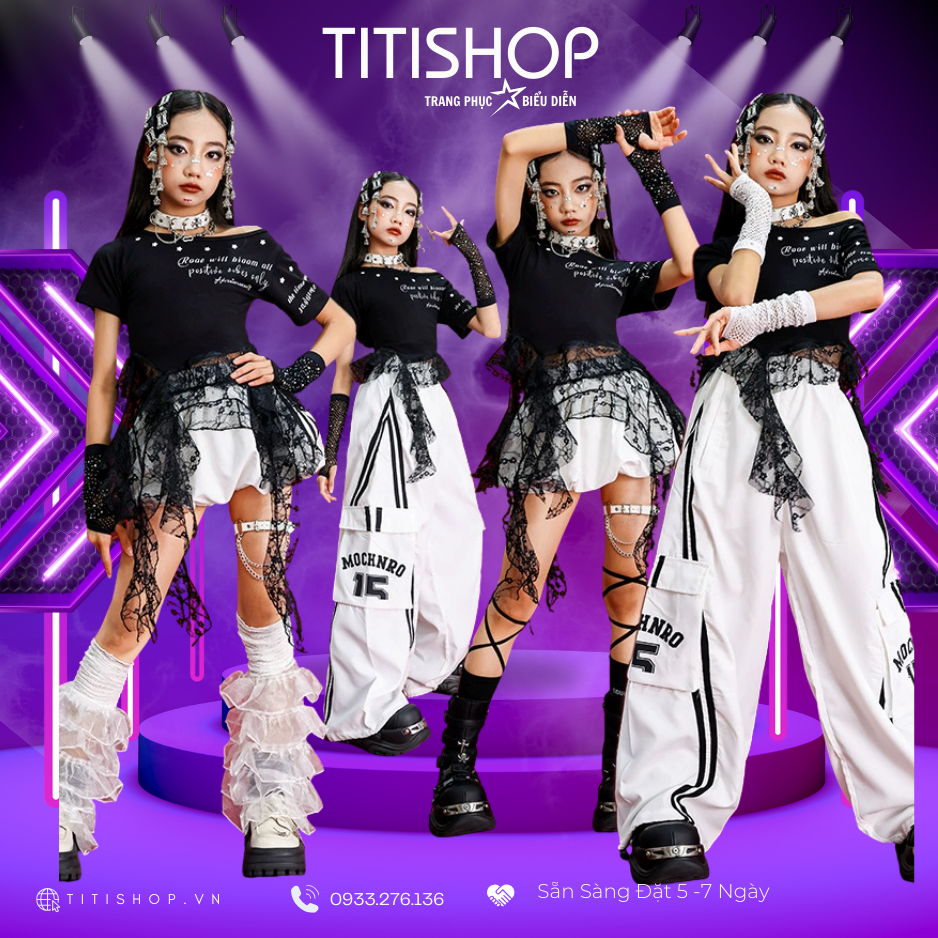 Sét Biểu Diễn Bé Gái Titishop ( Đặt 5-7 Ngày )