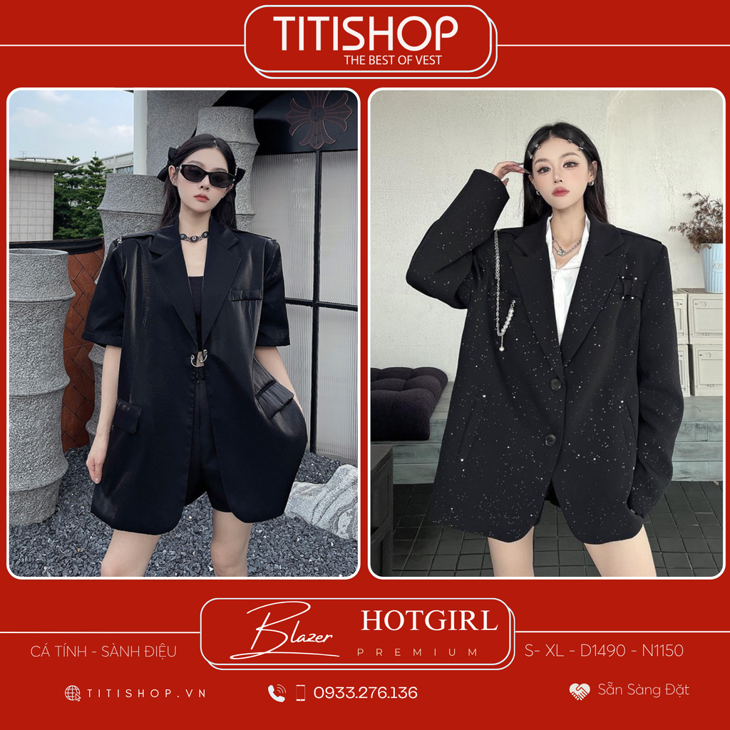Áo Blazer Hotgirl  (S-XL)