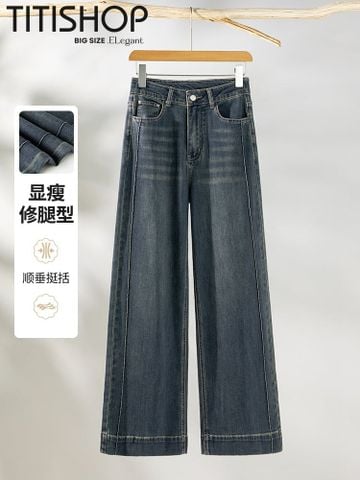 Quần JEAN Nữ Big Size ( 40-120KG ) Tại TITISHOP - 037